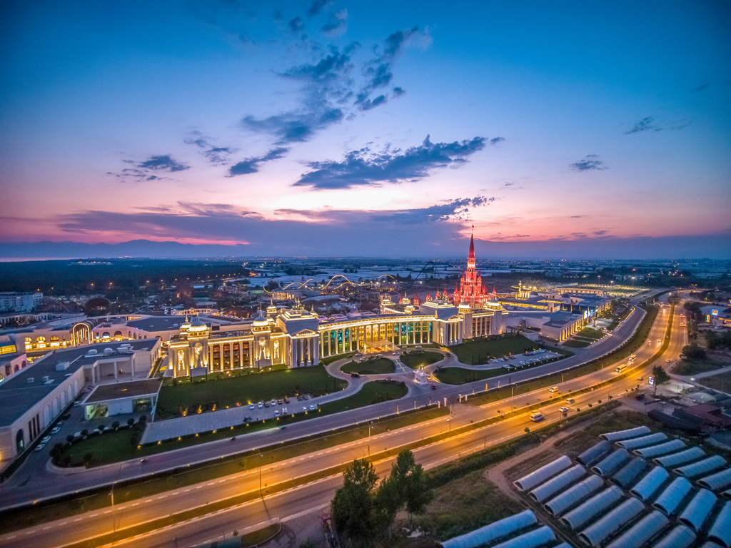 Hotellet med omgivningar - Land of Legends Kingdom