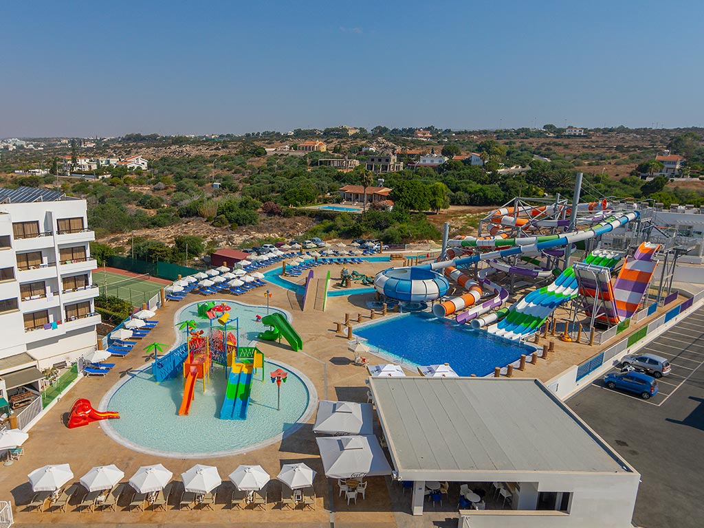 Vattenparken med omgivningar