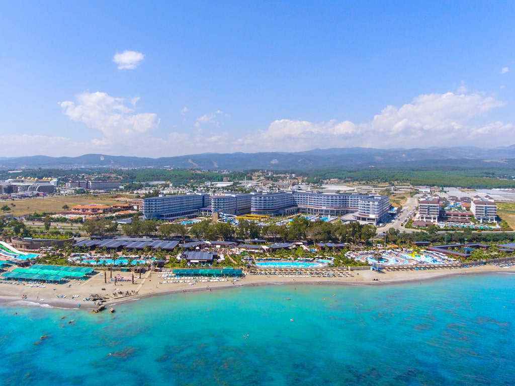 Hotellet och Eftalia Island Beach Club