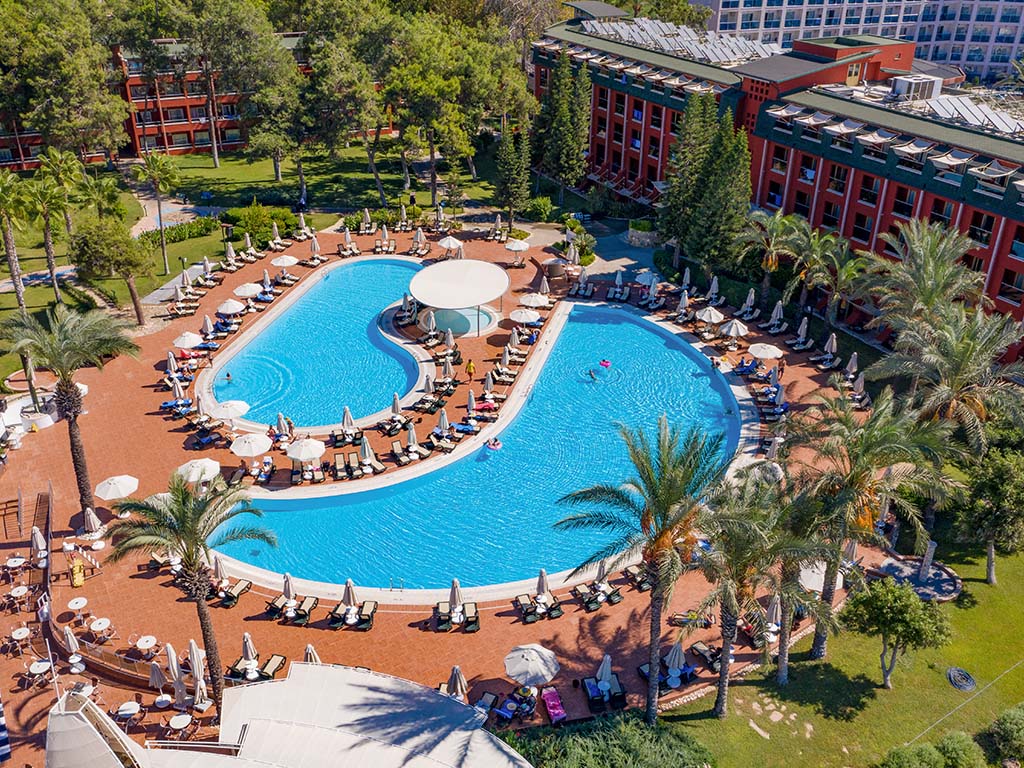 Poolområdet vid Pegasos Club