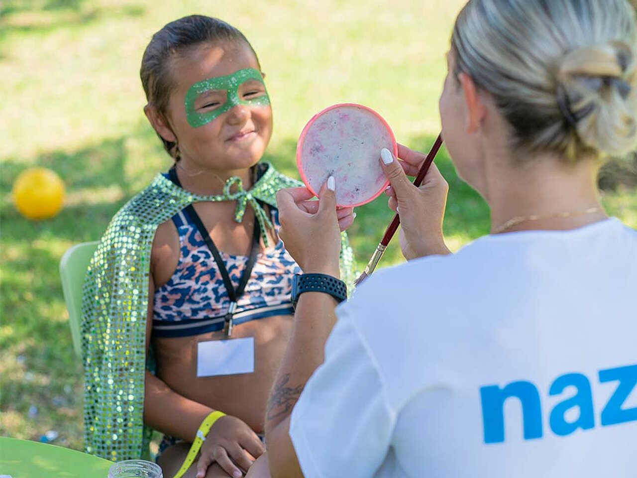 Aktiviteter i Nazars egen barnklubb